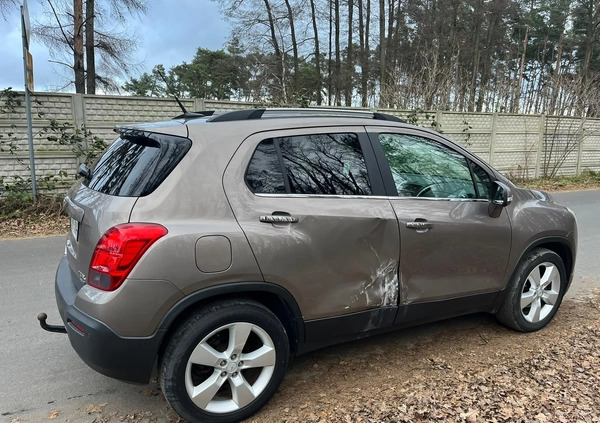 Chevrolet Trax cena 21500 przebieg: 207107, rok produkcji 2013 z Krotoszyn małe 92